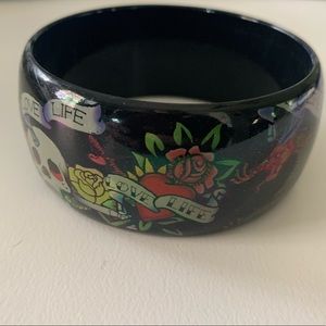 Tattoo bangle bracelet